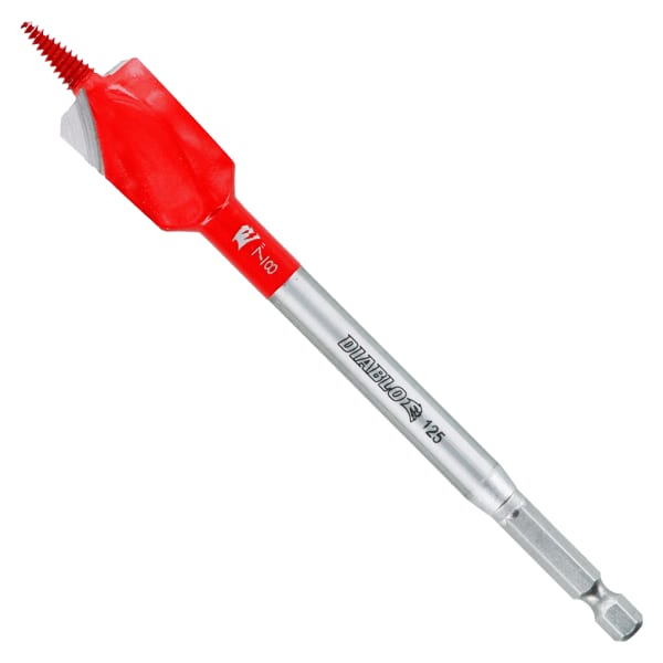 DSPD4040 7/8" x 6" Demo Demon™ Spade Bit for Nail-Embedded Wood