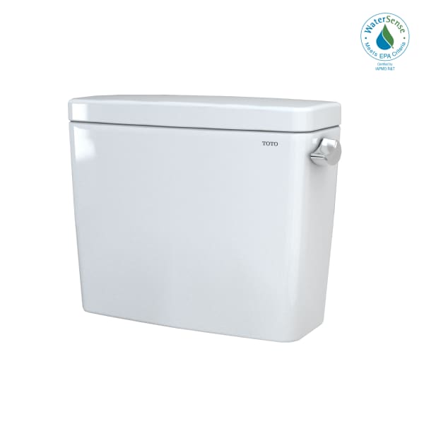Drake® 1.28 GPF Toilet Tank with Right-Hand Trip Lever, Cotton White - ST776ER#01