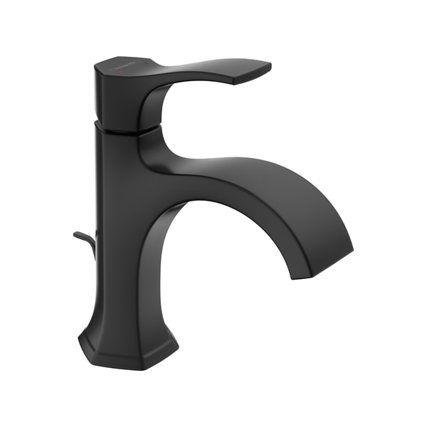 04810670 Locarno Single-Hole Faucet 110 with Pop-Up Drain, 1.2 GPM in Matte Black